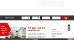 Desktop Screenshot of hotel-erfurt-city.de